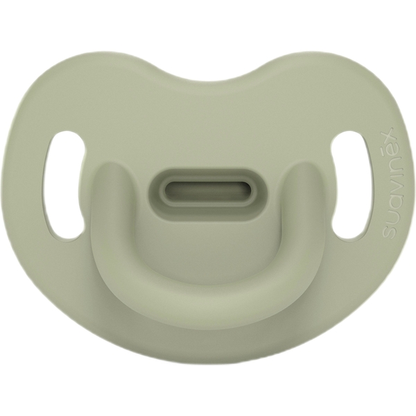 Пустышка Suavinex Colour Essence силиконовая анатомическая, 0-6 месяцев, зеленый (308084) - Pampik