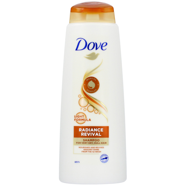 Шампунь для волосся Dove Hair Therapy Сяючий блиск, 400 мл - Pampik
