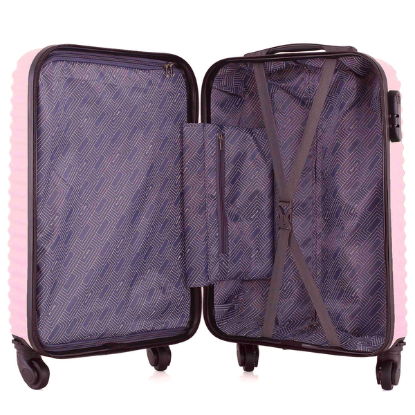 Чемодан Semi Line 20" S Pink Cream (T5573-2) - Pampik - 2