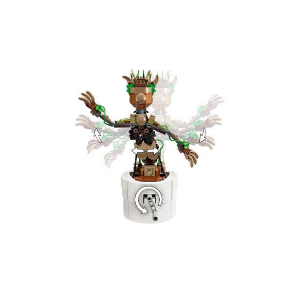 Конструктор LEGO Super Heroes Marvel Танцюючий Ґрут, 459 деталей (76297) - Pampik - 3