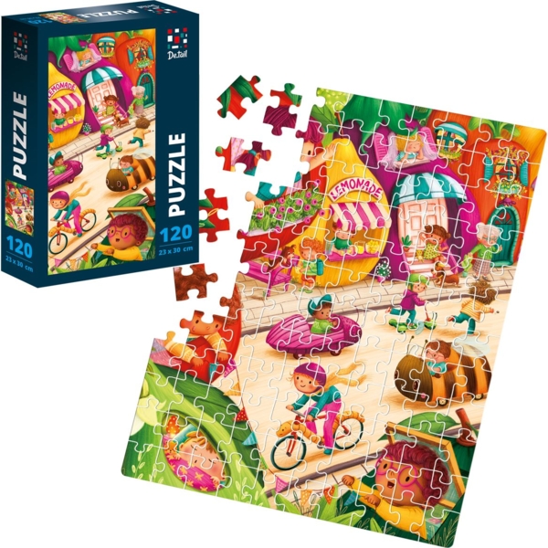 Пазлы De.tail Фруктовый городок, 120 элементов (DT100-24) - Pampik - 2