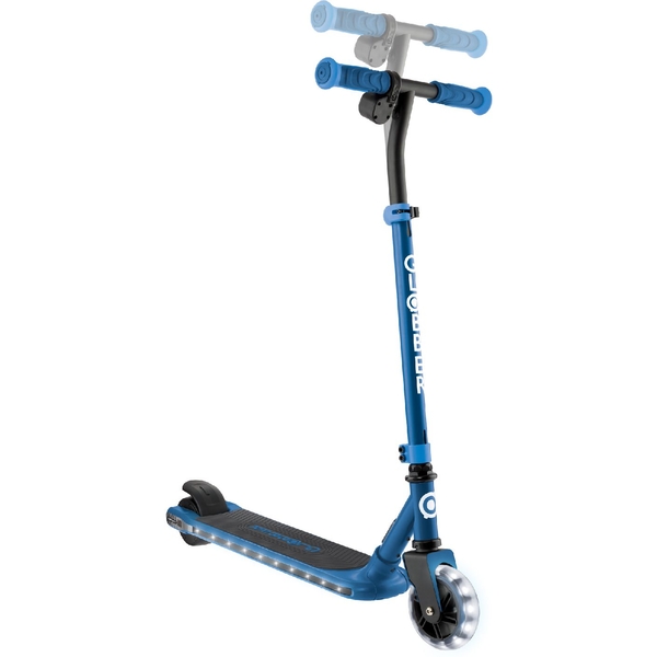 Електросамокат Globber E-Motion 6, з підсвіткою, до 50 кг, 2 колеса, синій (756-100) - Pampik - 5