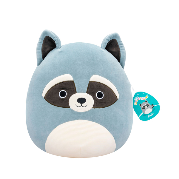 М'яка іграшка Squishmallows Єнот Роккі, 19 см (SQCR05407) - Pampik - 7