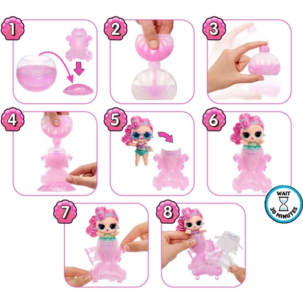 Ігровий набір із лялькою L.O.L. Surprise! Чарівні русалочки, в асортименті (510604) - Pampik - 8