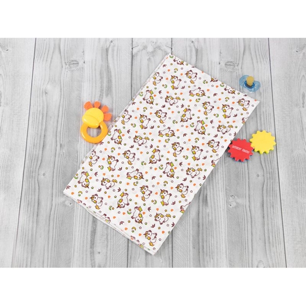 Пелюшка Руно Єдинороги ситець 95х110 см (204.03_єдинороги) - Pampik - 4