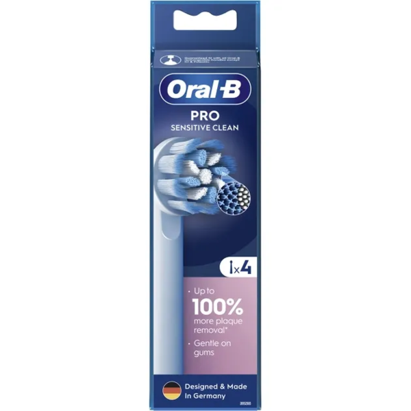 Насадки для електричної зубної щітки Oral-B Pro Sensitive Clean, 4 шт. - Pampik - 2