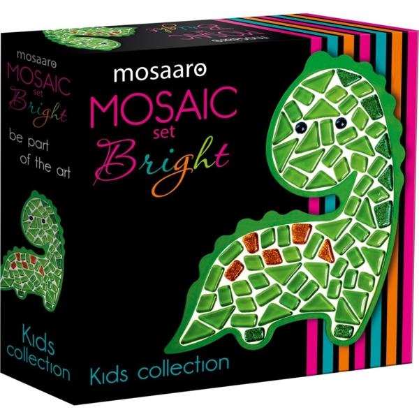 Набор для творчества Mosaaro Мозаика стеклянная Динозавр (МА7003) - Pampik