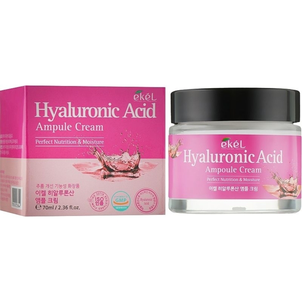 Крем для лица Ekel с гиалуроновой кислотой 70 мл - Pampik