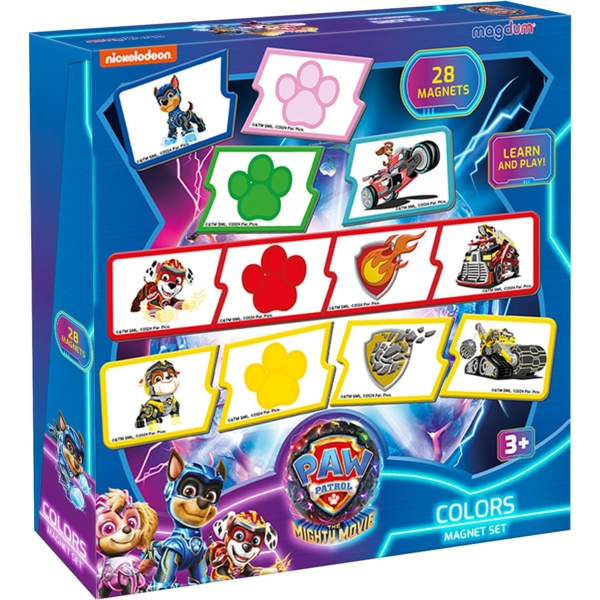 Набір магнітів Magdum Щенячий патруль Кольори (ML4034-21) - Pampik