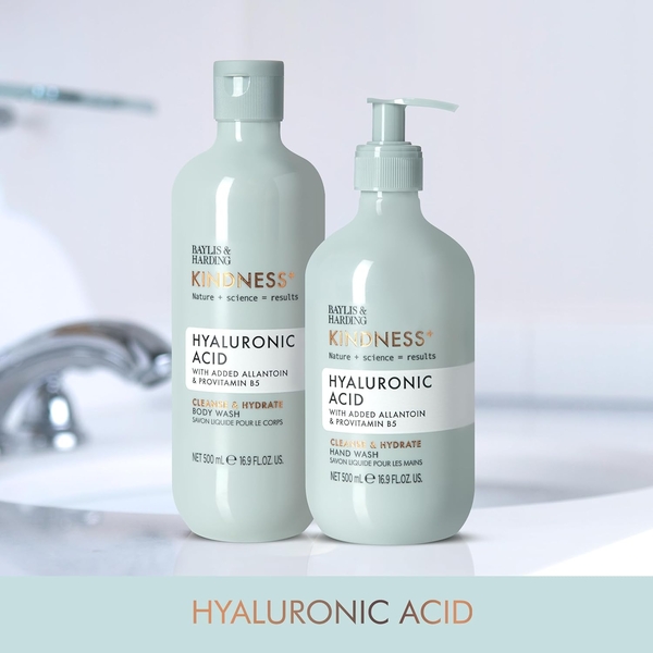 Гель для душа Baylis & Harding Kindness+ Hyaluronic Acid, 500 мл - Pampik - 4