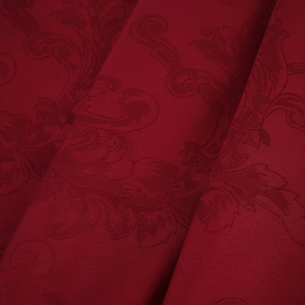 Простыня MirSon Сатин Жаккард 6040 Rosalie 110х160 см красная (2200009024009) - Pampik - 2