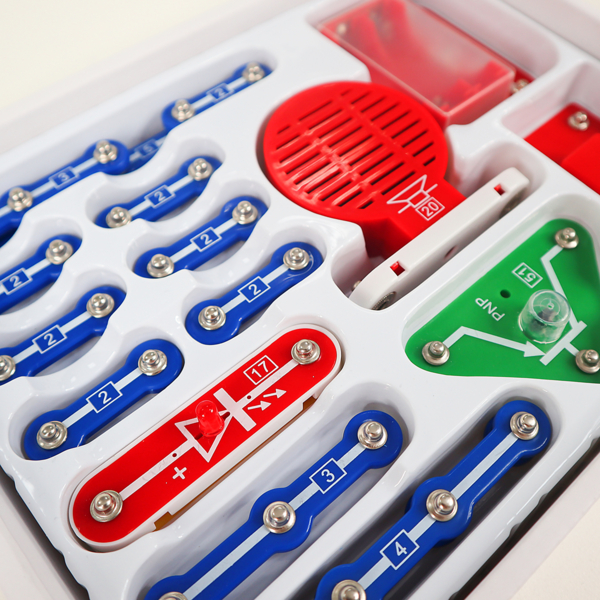 Конструктор електронний Doka Перші кроки в електроніці Набір В, 15 схем - Pampik - 5