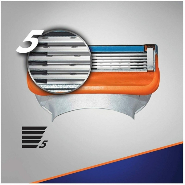 Станок для гоління Gillette Fusion, з 11 змінними картриджами - Pampik - 2