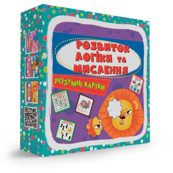 Розумні картки Кристал Бук Розвиток логіки та мислення 30 шт. (F00031384) - Pampik - 7