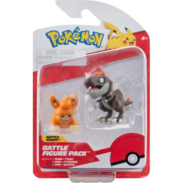 Набор игровых фигурок Pokemon W17 Тайрант и Павми (PKW3572) - Pampik