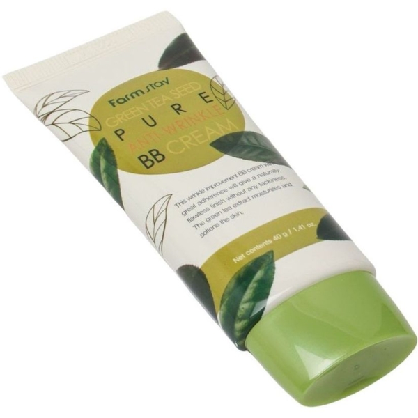 BB-крем для обличчя FarmStay Green Tea Seed Pure Anti-Wrinkle BB Cream 40 г - Pampik - 2