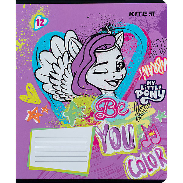 Набір зошитів Kite My Little Pony А5, в лінійку, 12 аркушів, 25 шт. (LP24-234) - Pampik - 7