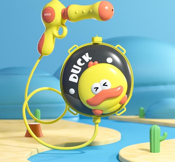 Водяний пістолет з рюкзаком Beiens Каченя (716D) - Pampik - 2