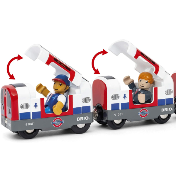 Поїзд Brio Лондонське метро з тунелем (36085) - Pampik - 4