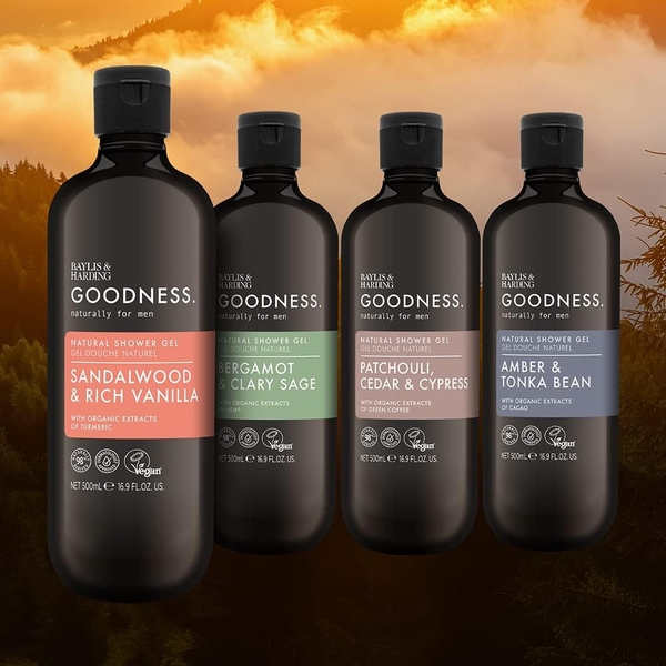 Гель для душу Baylis & Harding Goodness Sandalwood and Rich Vanilla, 500 мл - Pampik - 5