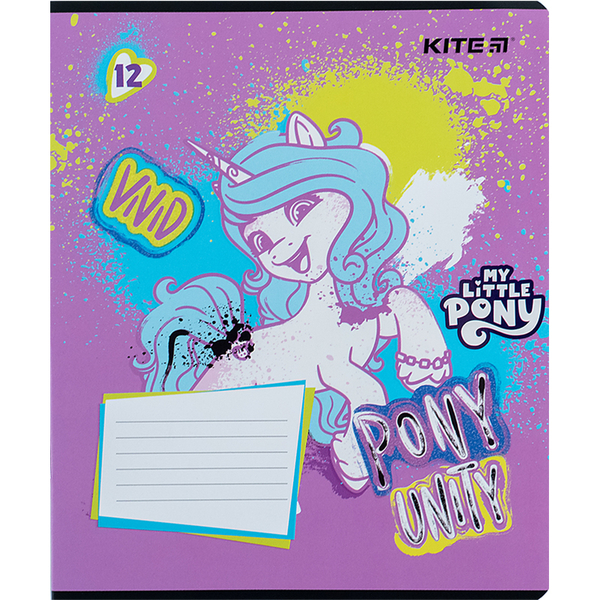Набір зошитів Kite My Little Pony А5, в лінійку, 12 аркушів, 25 шт. (LP24-234) - Pampik - 5