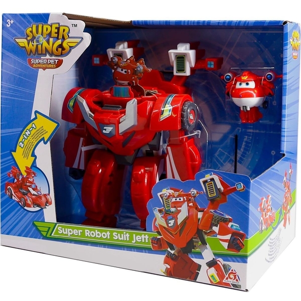 Игровой набор Super Wings Super Robot Suit Джетт (EU770351) - Pampik - 4