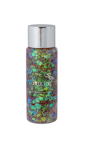 Дитячі гель-блискітки Lukky для тіла, волосся та обличчя, мікс (T20258) - Pampik - 2