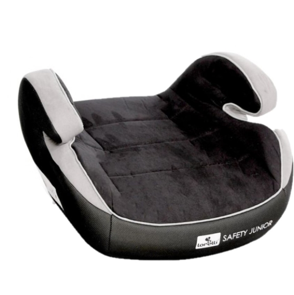 Автокресло-бустер Lorelli Safety Junior Fix Вlack 15-36 кг черное (22377) - Pampik