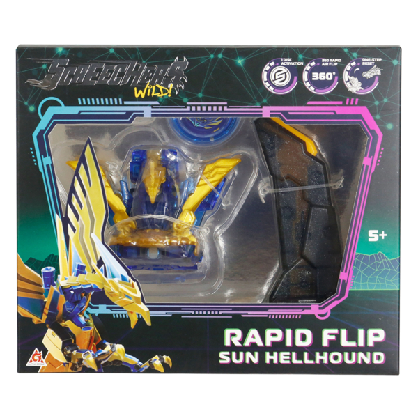 Ігровий набір Screechers Wild! S5 L0.5 Сан Хелхаунд (EU686104B) - Pampik - 7