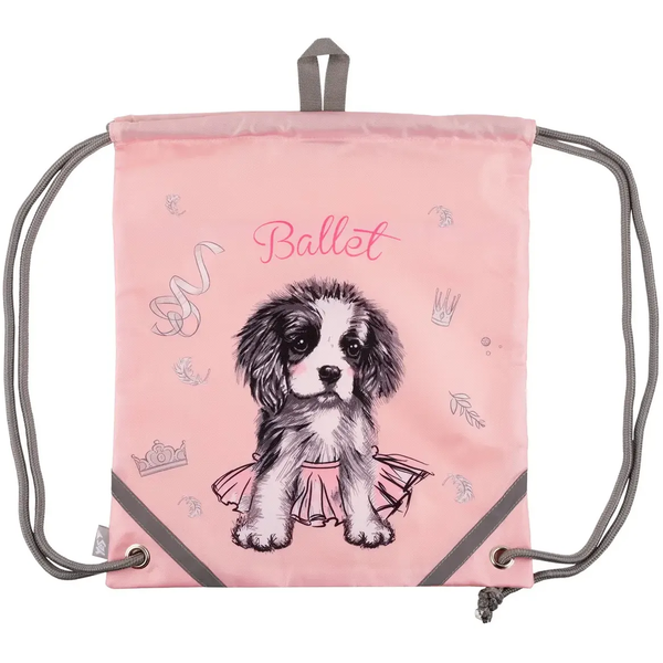 Сумка для взуття Yes SB-10 Doggy Ballet, рожевий (559667) - Pampik