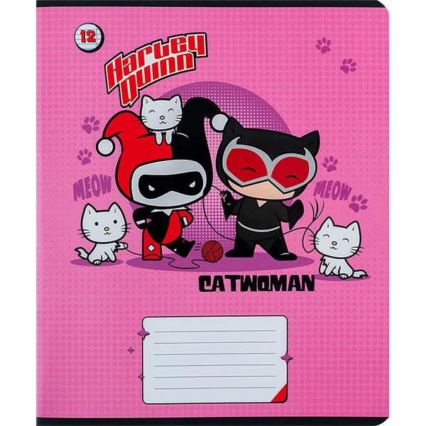 Набір зошитів Kite DC Comics А5, в лінійку, 12 аркушів, 25 шт. (DC24-234) - Pampik - 5