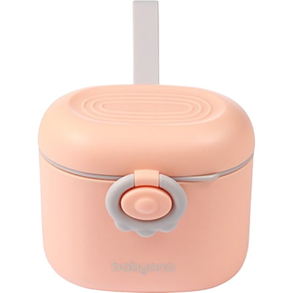 Портативный контейнер для сухой смеси BabyOno, с герметичной крышкой и ложечкой, 240 мл - Pampik