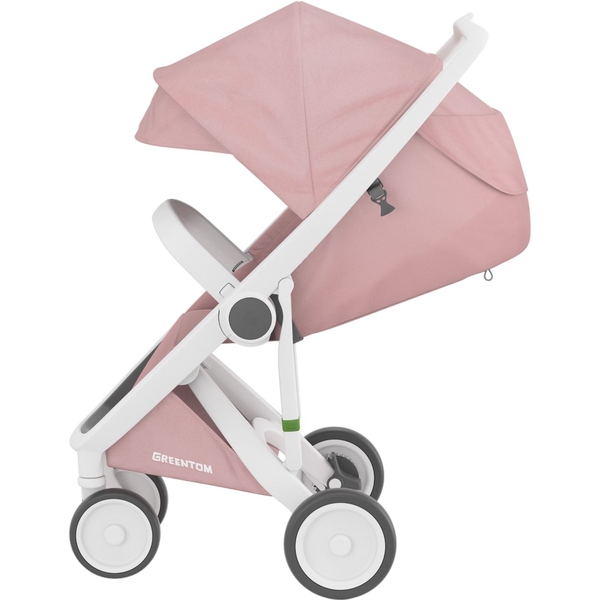 Прогулянкова коляска Greentom Classic Blossom-White (8719323770829) - Pampik - 2