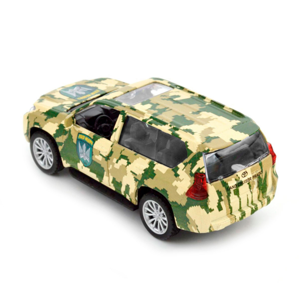 Автомодель TechnoDrive Шевроны Героев Toyota Land Cruiser Prado Птицы Мадяра (250363M) - Pampik - 7