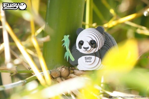 Збірна 3Д модель Eugy Зоопарк Панда (XEG-013) - Pampik - 6