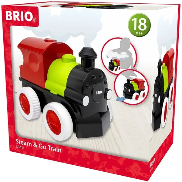 Игрушка для детей Brio Поезд с паром (30411) - Pampik