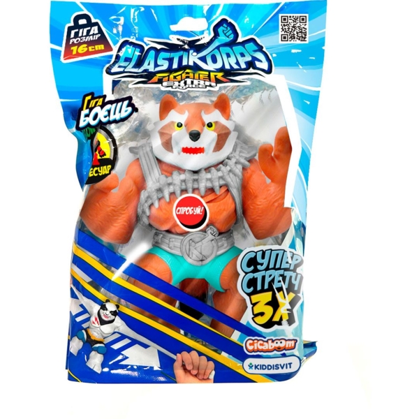 Стретч-іграшка Elastikorps Extra Force Єнот Проциокс (DAM-2024-16-F-3) - Pampik - 2