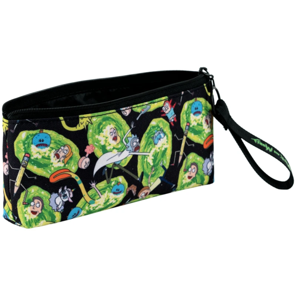 Пенал мягкий Kite 8x19.5x3.5 см, зелено-черный (RM24-680) - Pampik - 2