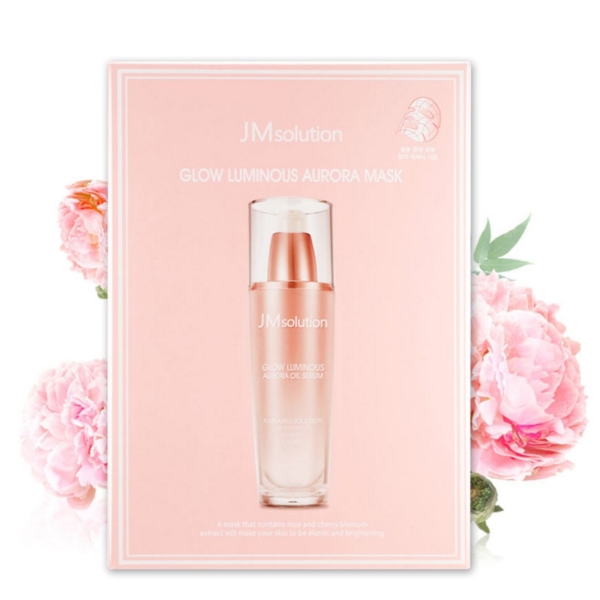 Целюлозна маска з перлами JMsolution Glow Luminous Aurora Mask 1 шт. (BT18466) - Pampik - 2