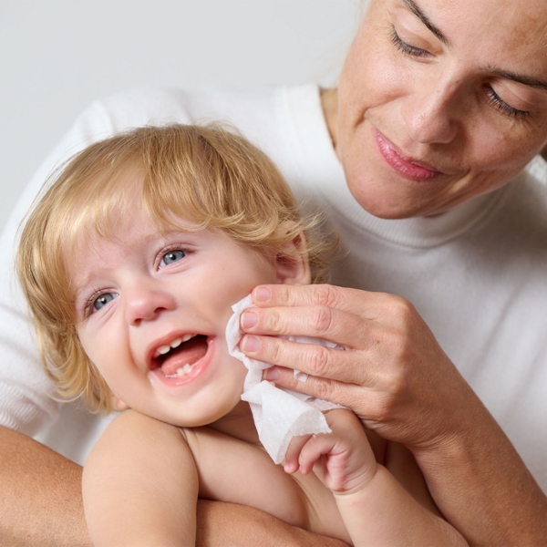 Вологі серветки Chicco з бісабололом та екстрактом мальви, 72 шт. - Pampik - 3