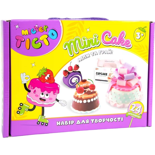 Набір для творчості Містер тісто Mini Cake Strateg (41007) - Pampik
