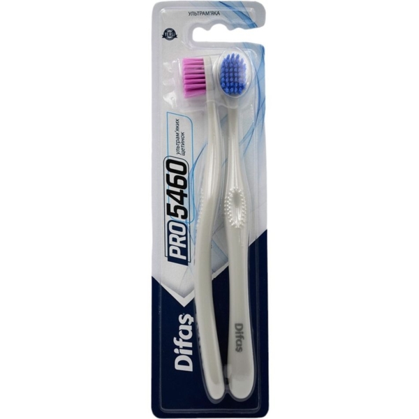 Комплект зубних щіток Difas Pro 5460, 2 шт., в асортименті - Pampik - 5