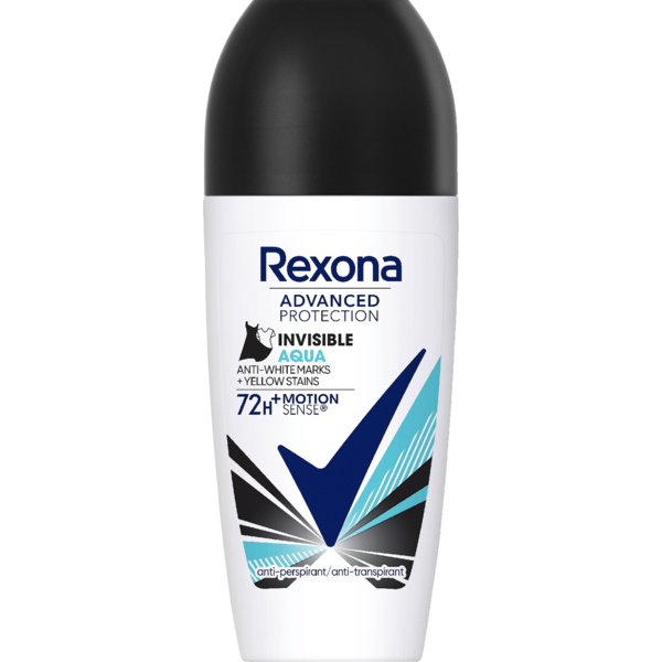 Антиперспірант Rexona MotionSense Прозорий кристал 72h, кульковий, 50 мл - Pampik