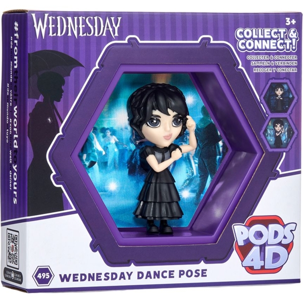 Коллекционная фигурка WOW! Pods 4D Венздей (WED-1001-02) - Pampik