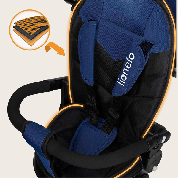 Велосипед Lionelo Tris Plus Blue Denim, синий - Pampik - 17