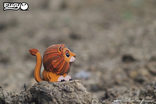 Збірна 3Д модель Eugy Зоопарк Лев (XEG-070) - Pampik - 8