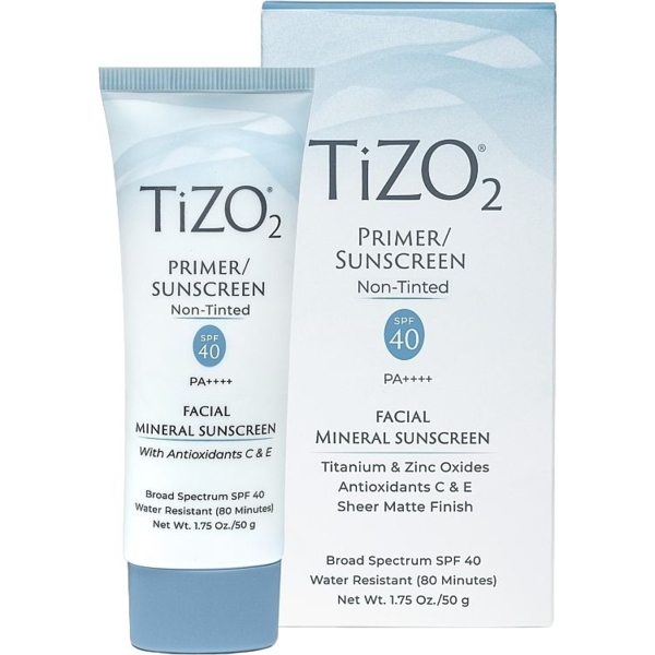 Крем-праймер солнцезащитный TiZO 2 Facial Primer/Sunscreen Non-tinted SPF 40, 50 г - Pampik