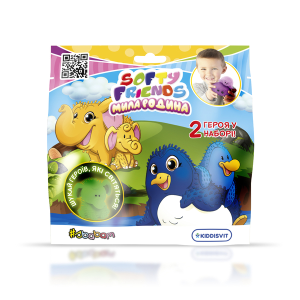 Дисплей стретч-игрушек #sbabam Softy friends Милая семья 12 шт. - Pampik - 2