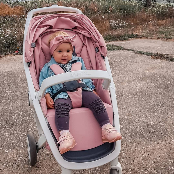 Прогулянкова коляска Greentom Classic Blossom-White (8719323770829) - Pampik - 5