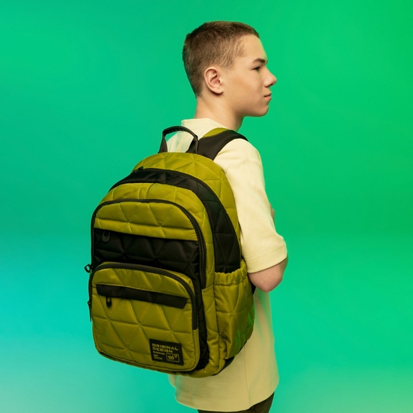 Рюкзак школьный Yes TS-47 Khaki (559617) - Pampik - 19